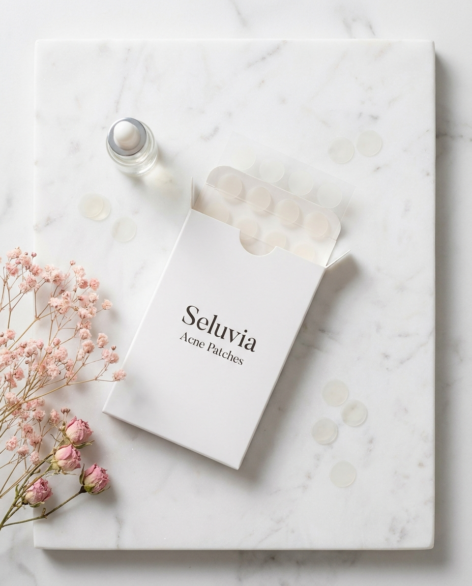 Seluvia Acne Patches - flat lay